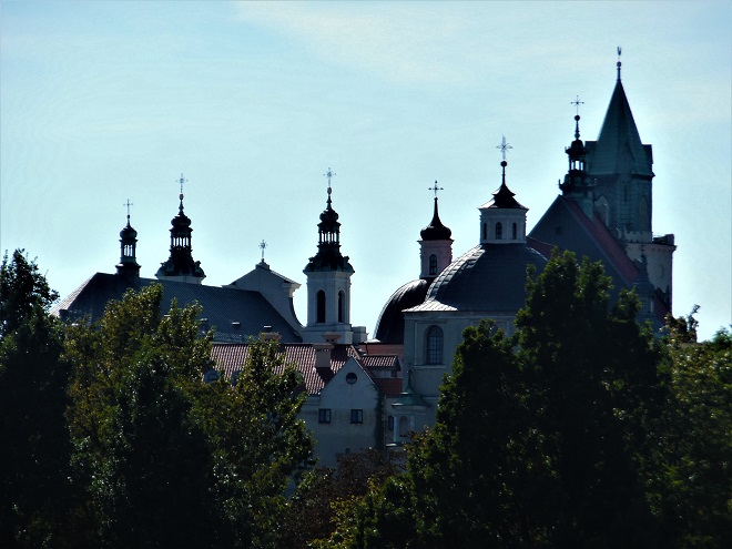 Lublin widok z tarasu centrum handlowego Vivo